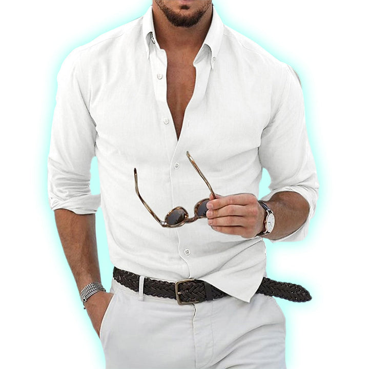 Linen Męska Koszula – Thiago