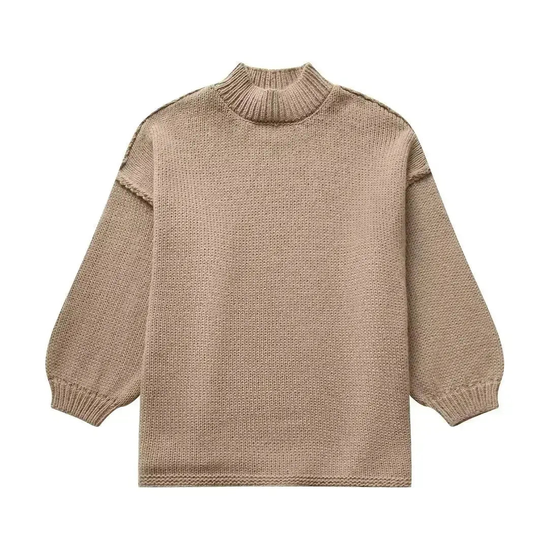 Jana | Przytulny oversize’owy sweter na jesień – miękki, ciepły i stylowy do codziennych stylizacji