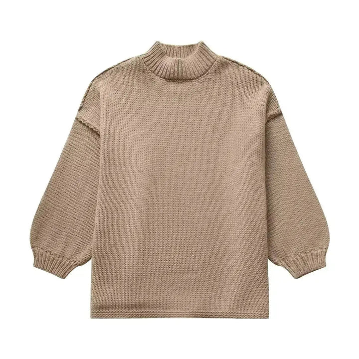 Jana | Przytulny oversize’owy sweter na jesień – miękki, ciepły i stylowy do codziennych stylizacji