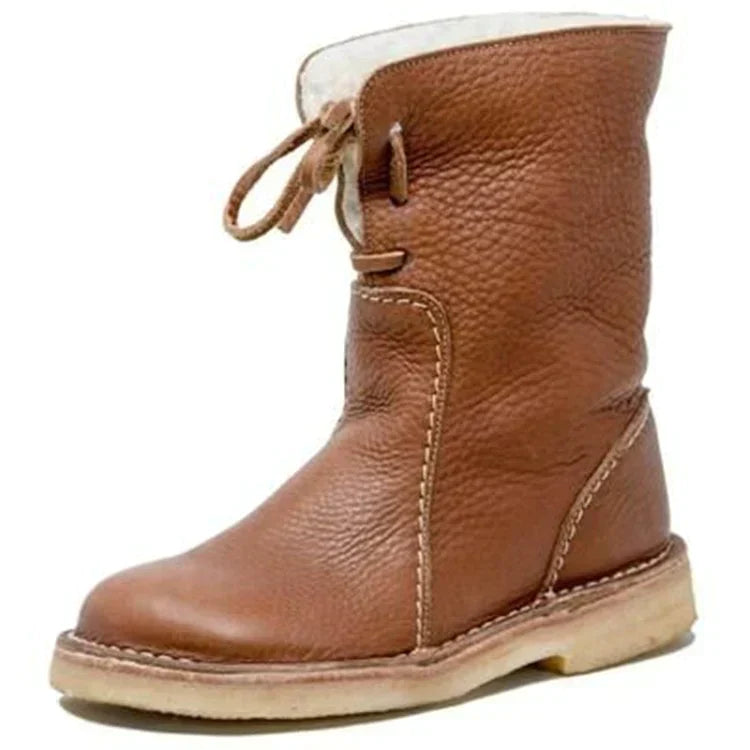 Luksusowe półwysokie ocieplane botki damskie - Sophia Hike Boot