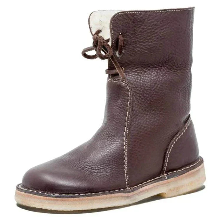 Luksusowe półwysokie ocieplane botki damskie - Sophia Hike Boot