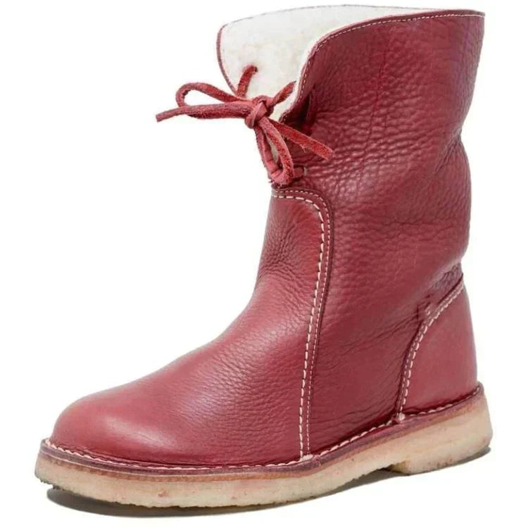Luksusowe półwysokie ocieplane botki damskie - Sophia Hike Boot