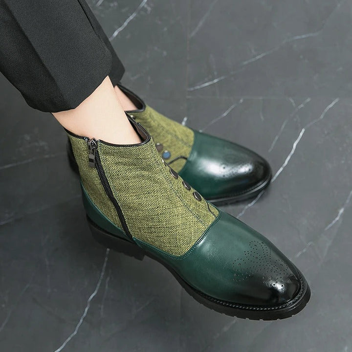 Luksusowe Skórzane Buty Męskie - Levi