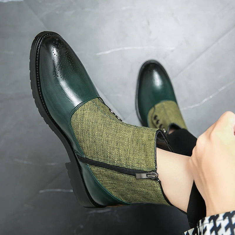Luksusowe Skórzane Buty Męskie - Levi