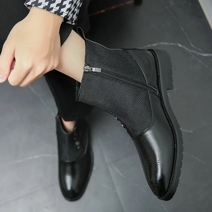 Luksusowe Skórzane Buty Męskie - Levi