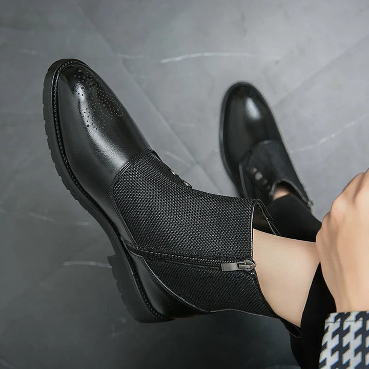 Luksusowe Skórzane Buty Męskie - Levi