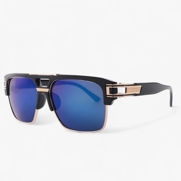 Lustrzane retro okulary przeciwsłoneczne – Calvero