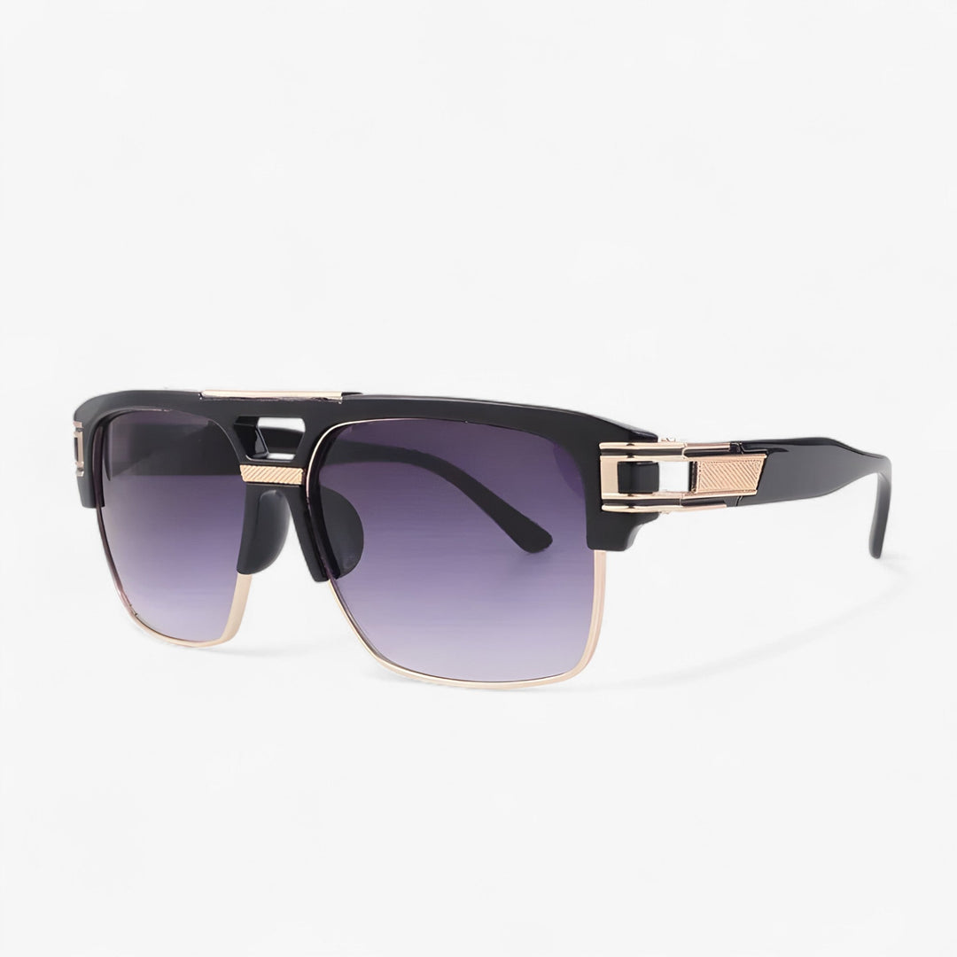 Lustrzane retro okulary przeciwsłoneczne – Calvero