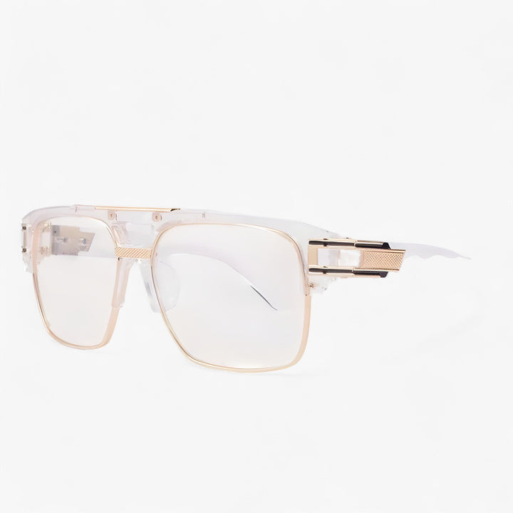 Lustrzane retro okulary przeciwsłoneczne – Calvero