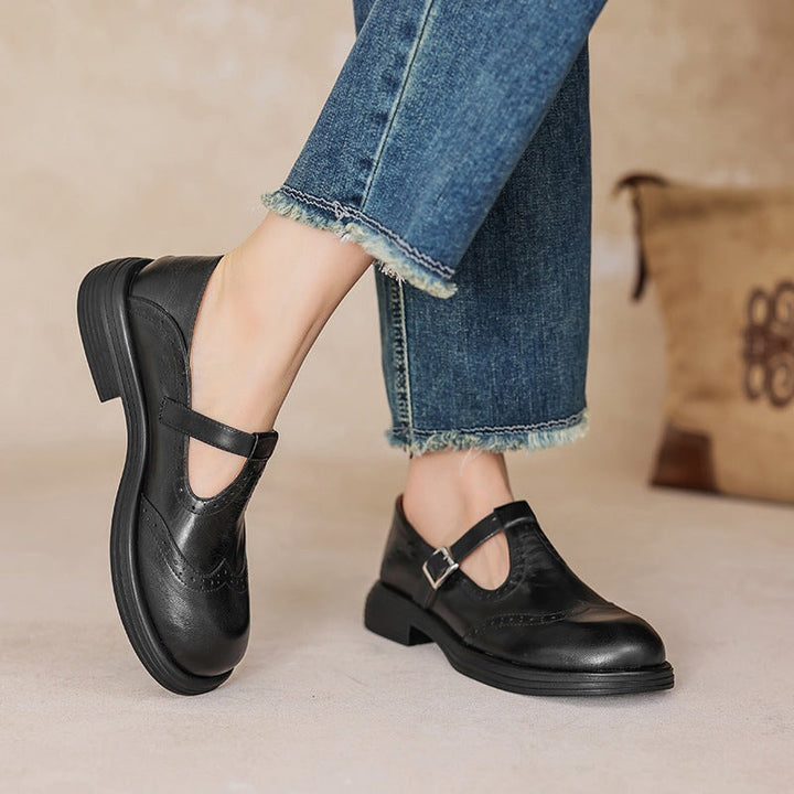 Mattea | Eleganckie skórzane buty