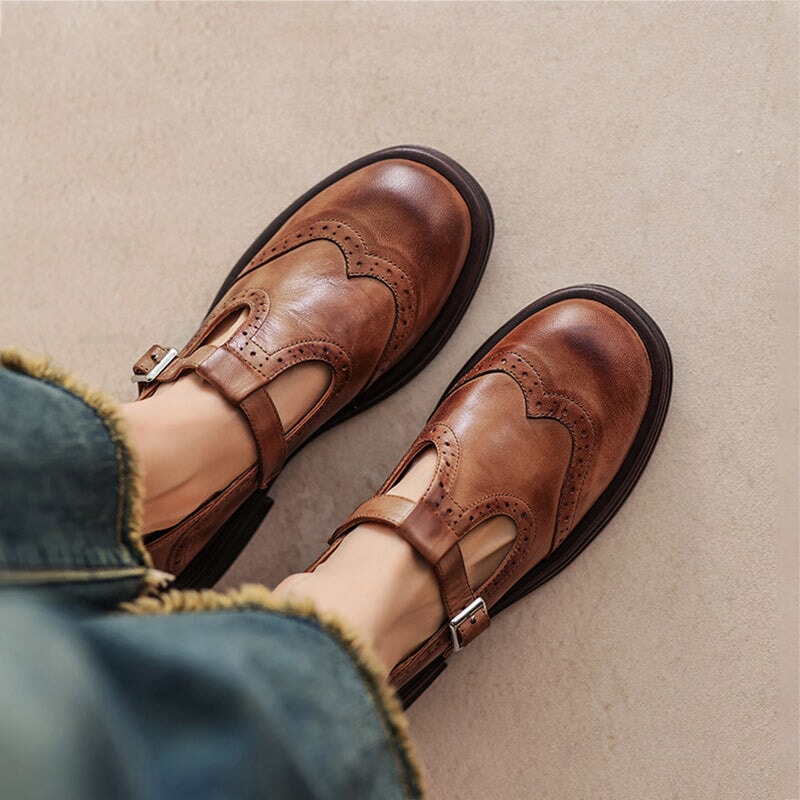 Mattea | Eleganckie skórzane buty