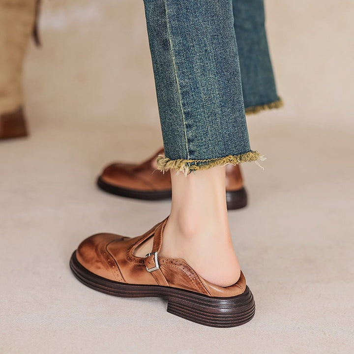 Mattea | Eleganckie skórzane buty