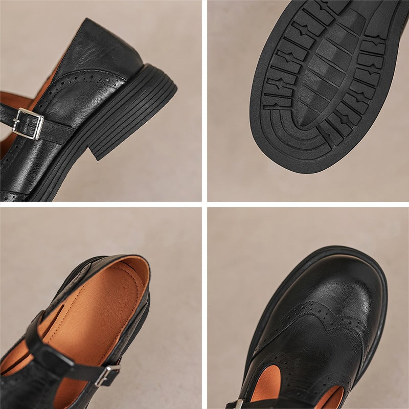 Mattea | Eleganckie skórzane buty