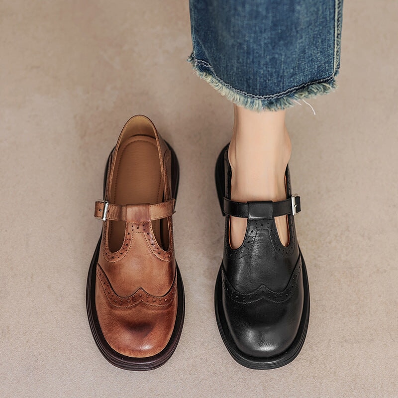 Mattea | Eleganckie skórzane buty