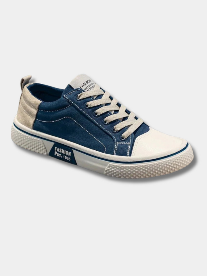 Leszek | Męskie Sneakersy z Klasycznym Sznurowaniem