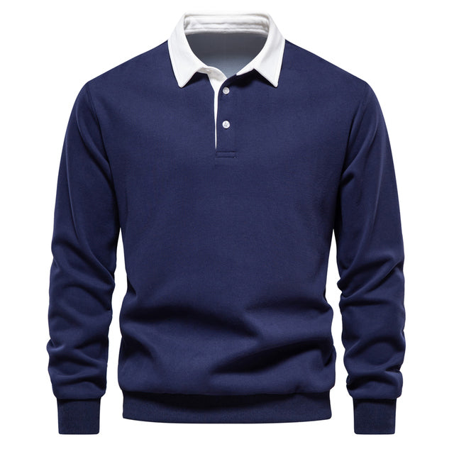 Męski sweter polo – Lorenzo