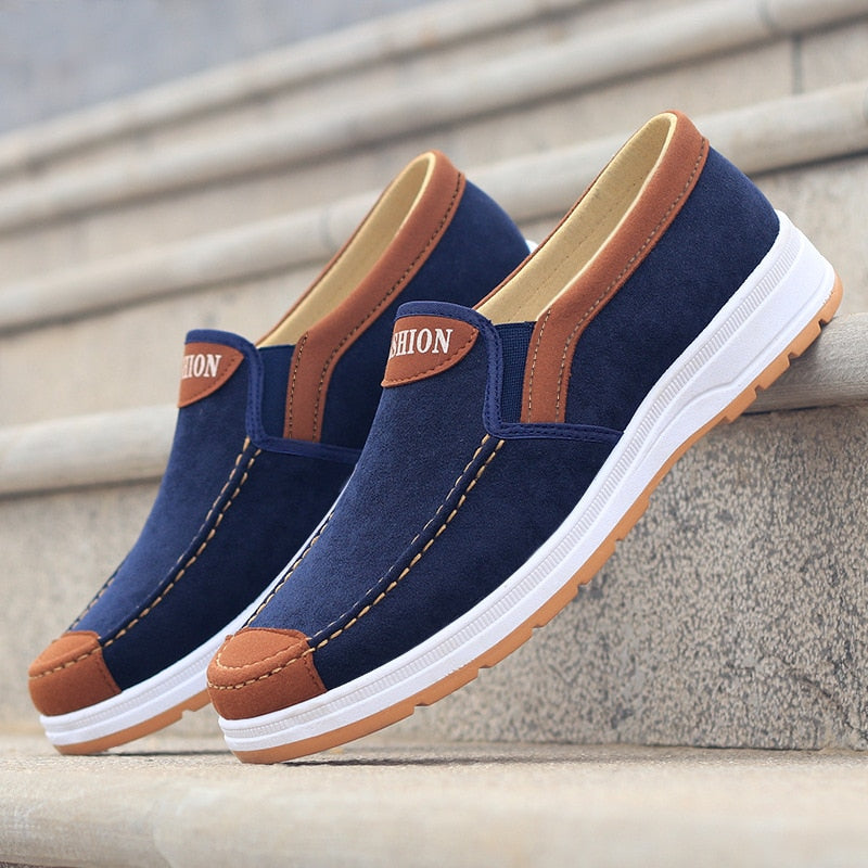Męskie buty slip-on z płótna – Matteo