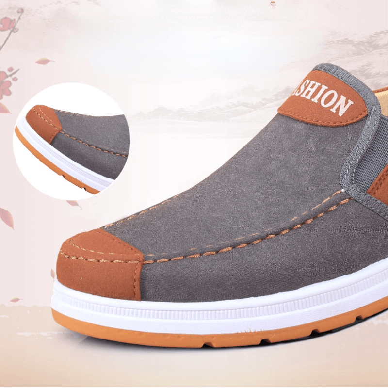 Męskie buty slip-on z płótna – Matteo