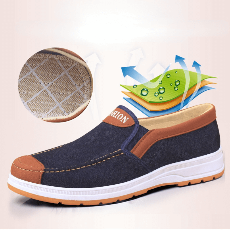 Męskie buty slip-on z płótna – Matteo