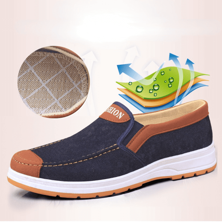 Męskie buty slip-on z płótna – Matteo