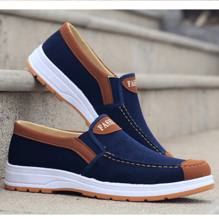 Męskie buty slip-on z płótna – Matteo
