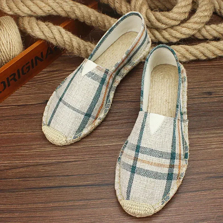 Męskie espadryle z grafiką – Elio