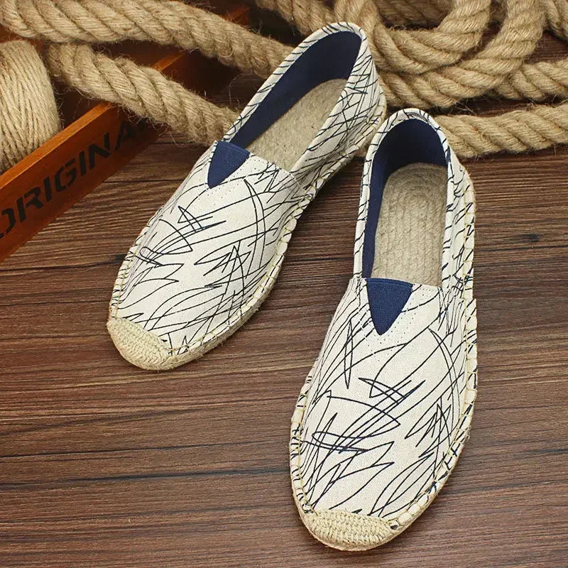 Męskie espadryle z grafiką – Elio