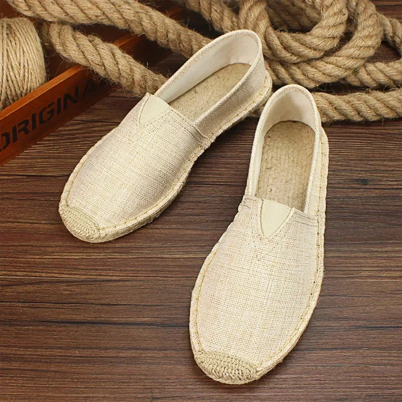 Męskie espadryle z grafiką – Elio