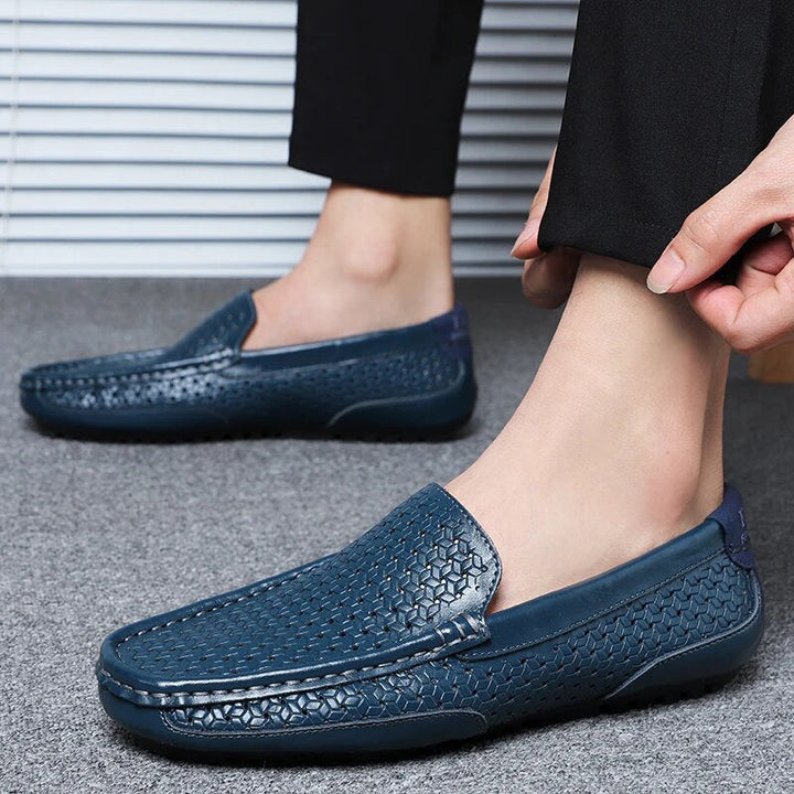 Męskie skórzane loafersy – Damiano