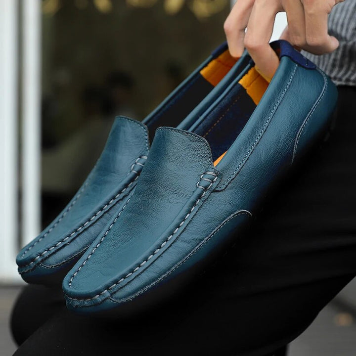 Męskie skórzane loafersy – Damiano