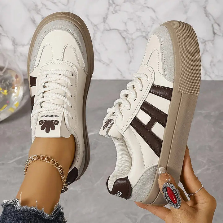 Modne sneakers na platformie dla kobiet – Talia