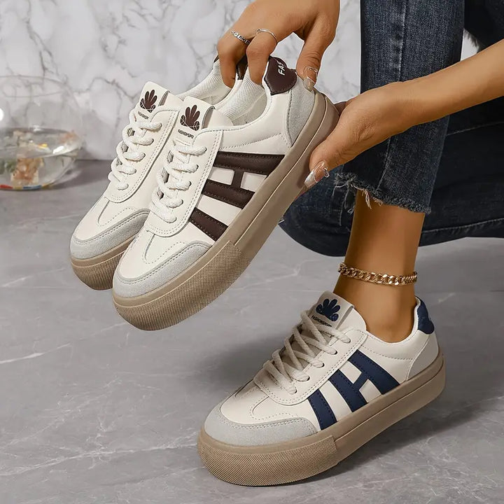 Modne sneakers na platformie dla kobiet – Talia