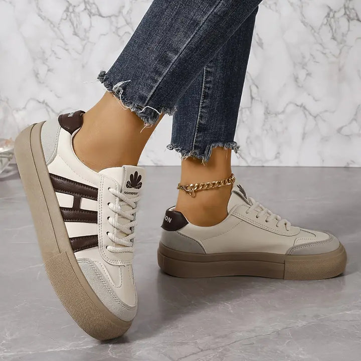 Modne sneakers na platformie dla kobiet – Talia