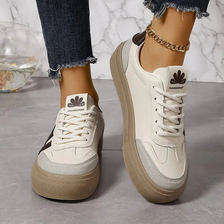 Modne sneakers na platformie dla kobiet – Talia