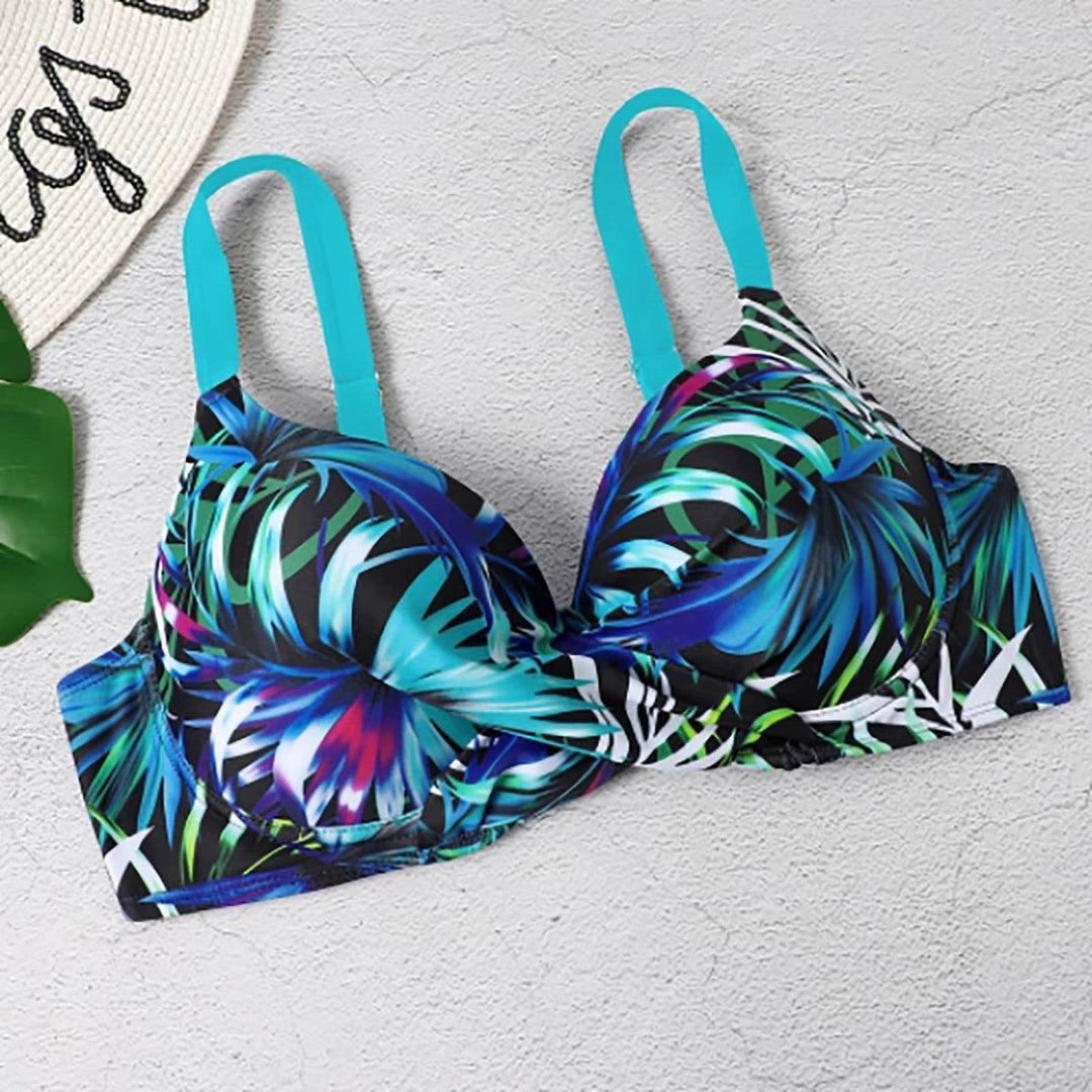 Modny zestaw bikini z wysokim stanem – Selina