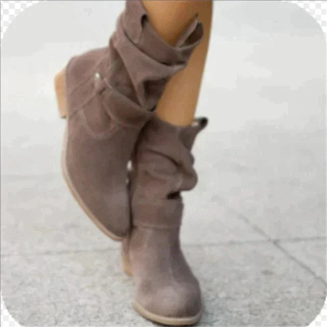 Niskie zimowe buty - Freya