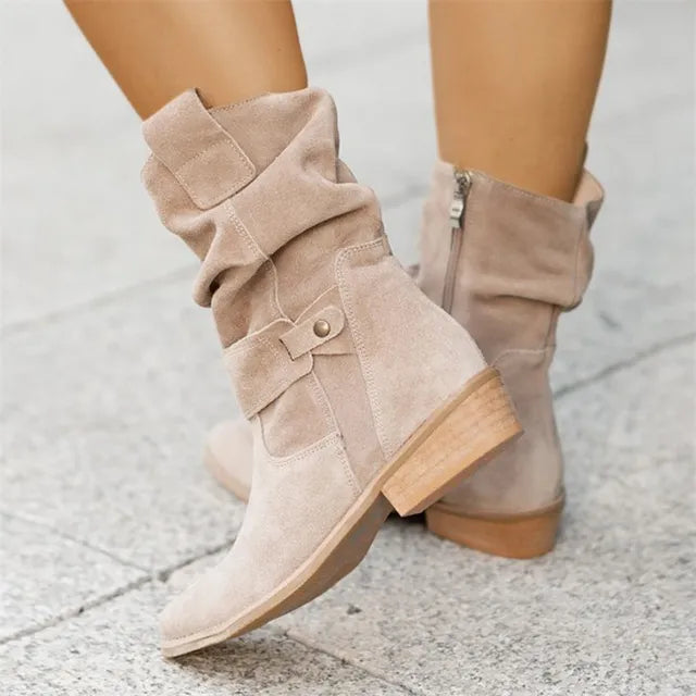 Niskie zimowe buty - Freya