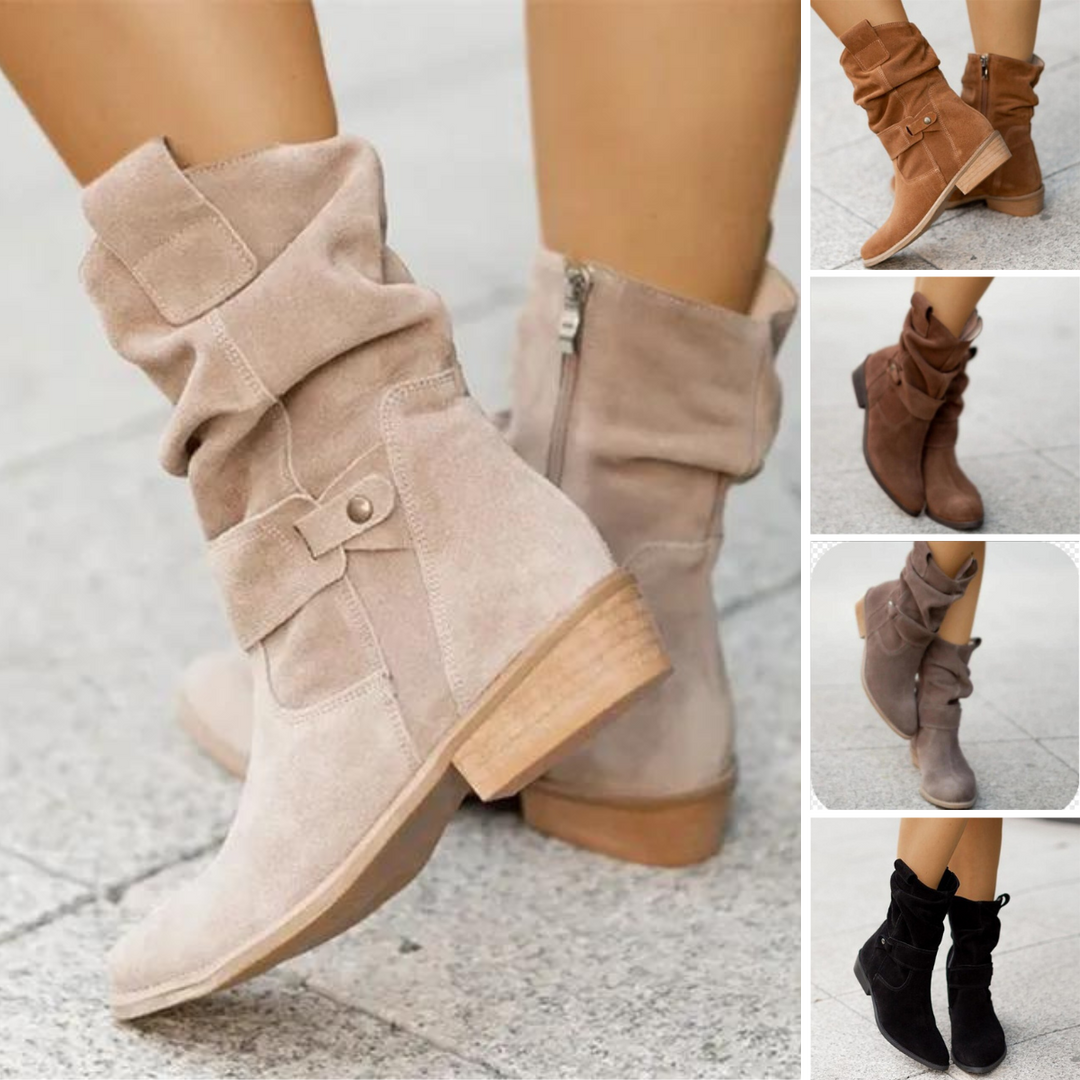 Niskie zimowe buty - Freya