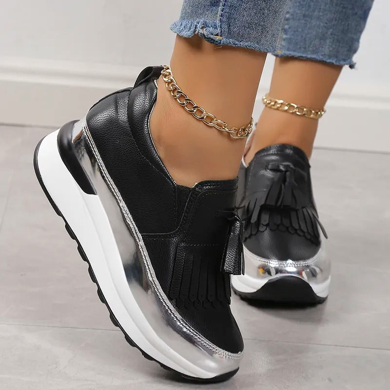 Oddychające damskie sneakersy o ponadczasowym stylu – Isabella