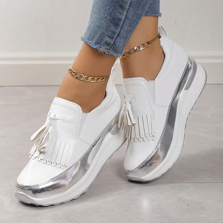 Oddychające damskie sneakersy o ponadczasowym stylu – Isabella
