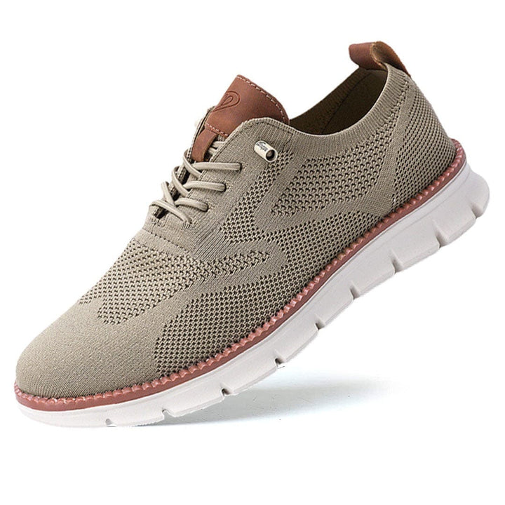 Oddychające i ultrawygodne męskie sneakersy w minimalistycznym designie – Elias
