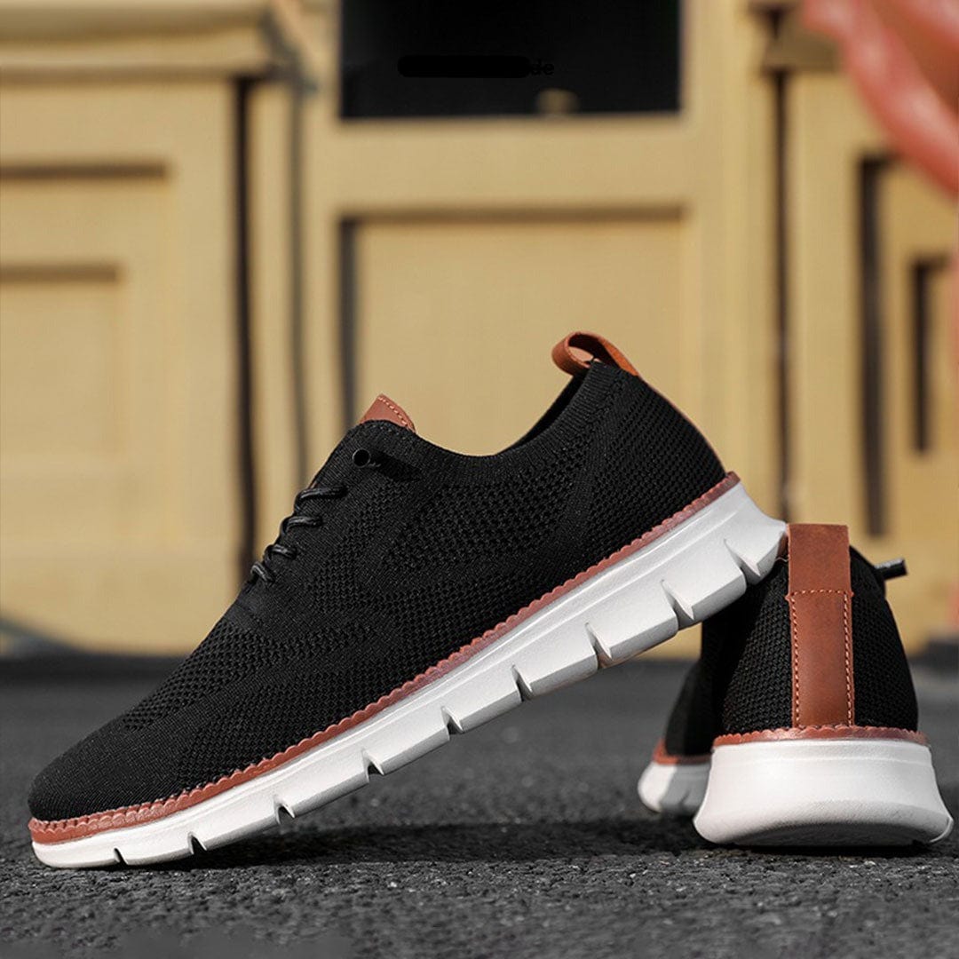 Oddychające i ultrawygodne męskie sneakersy w minimalistycznym designie – Elias