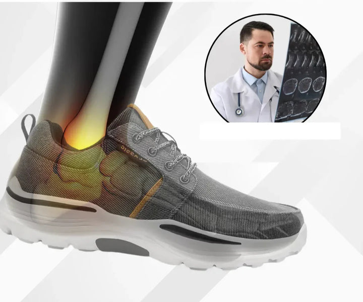 Ortopedyczne buty na baredych stopach – Lior