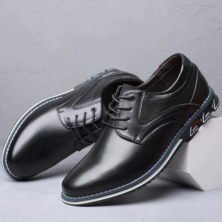 Ortopedyczne Skórzane Męskie Buty – Finn