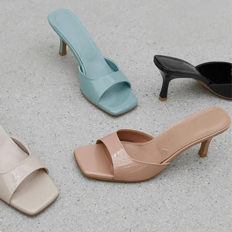 Otwarte mule damskie – Mirella