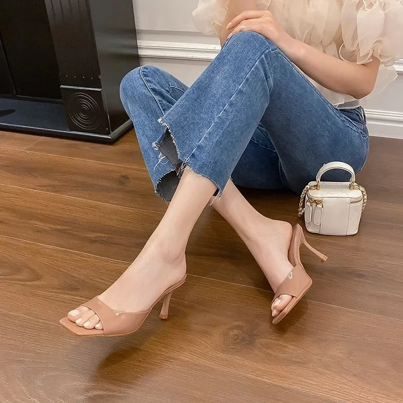 Otwarte mule damskie – Mirella