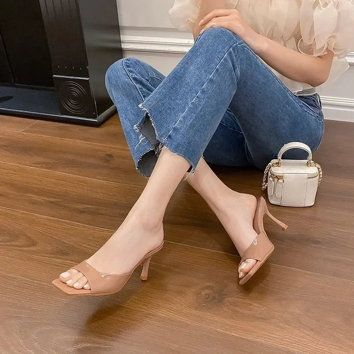 Otwarte mule damskie – Mirella