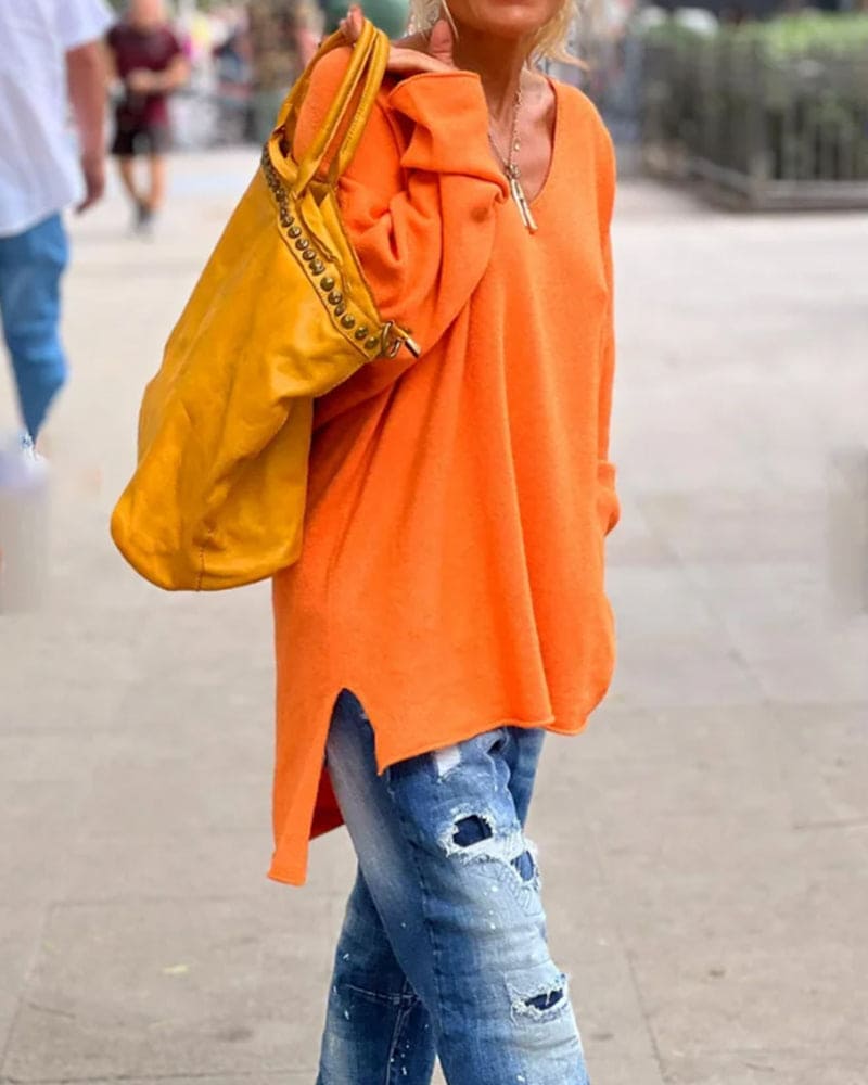 Oversized Sweter Damski - Alina