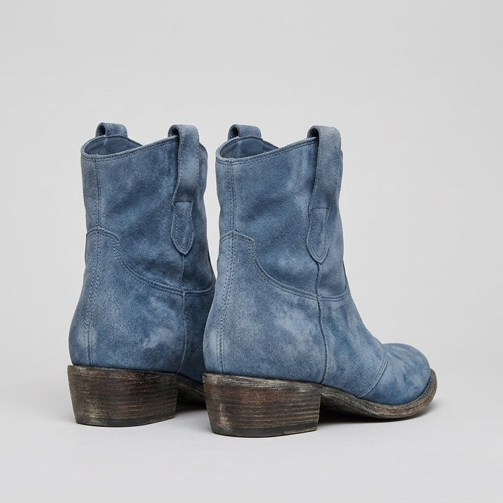 Kaminski | Damskie Kowbojki za Kostkę w Stylu Western