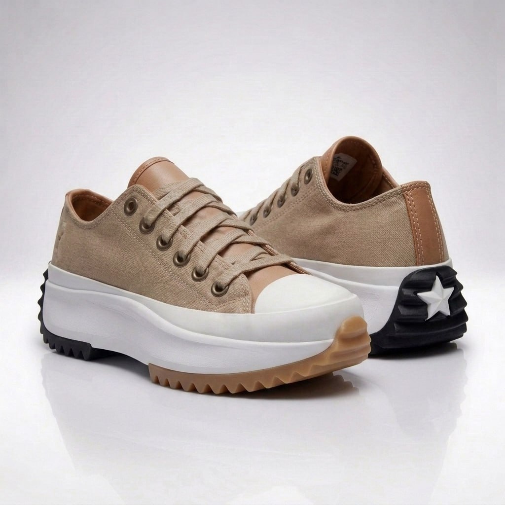 Kaminski | Damskie Sneakersy Casual na Platformie z Antypoślizgową Podeszwą